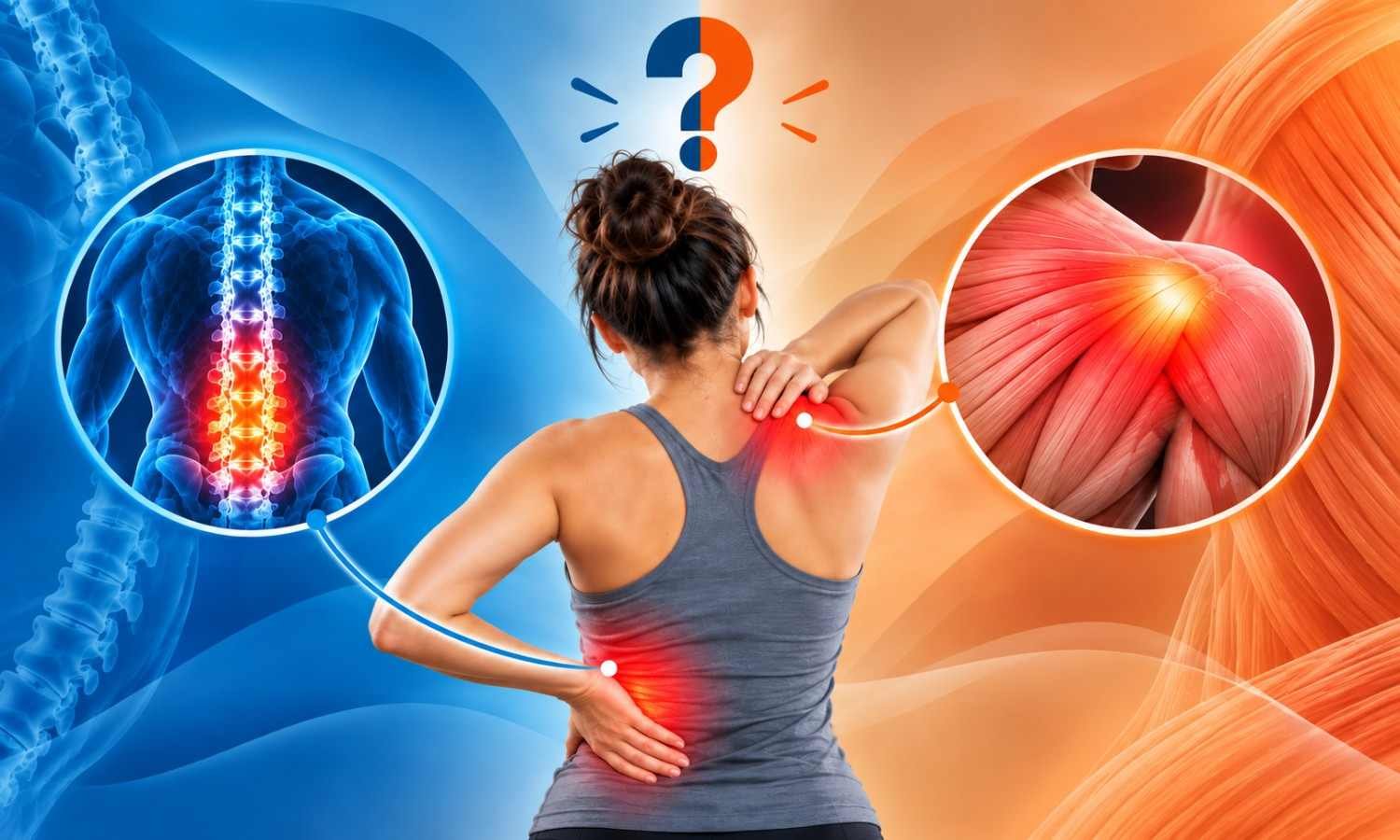 Back pain vs muscle pain