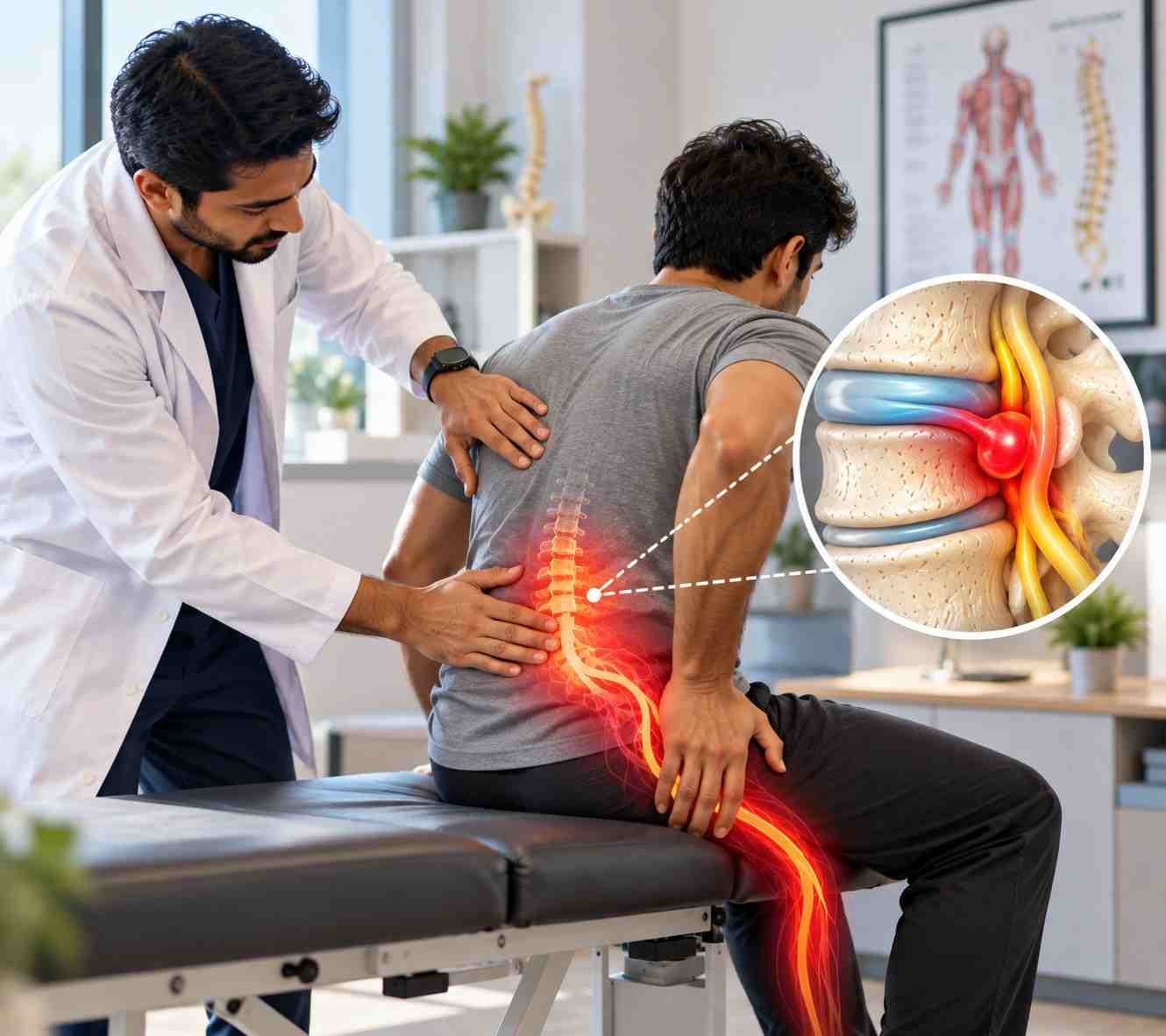 Lower back pain and sciatica